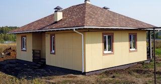 Одноэтажный дом из панелей под ключ в Ставрополе - Строй-Ств от 134082 рублей